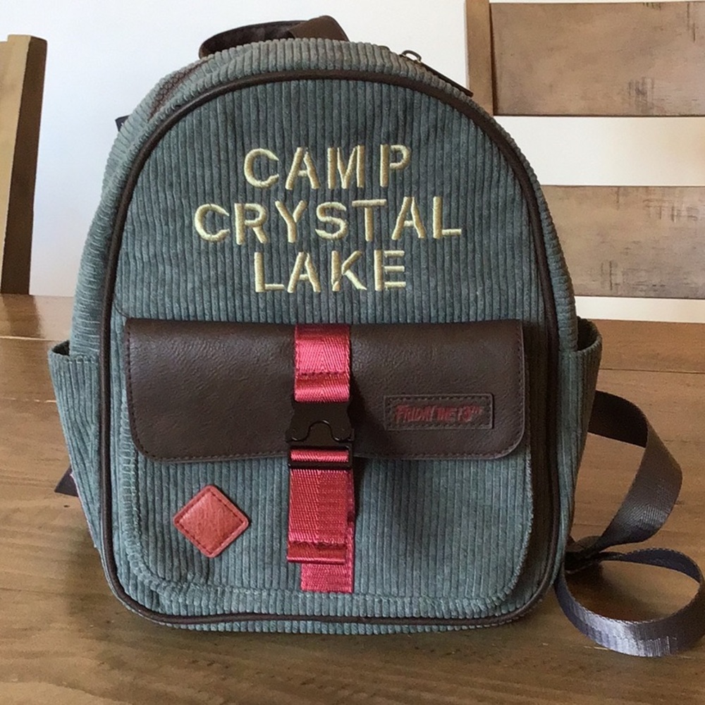 Friday the 13th Camp Crystal Lake Mini Backpack